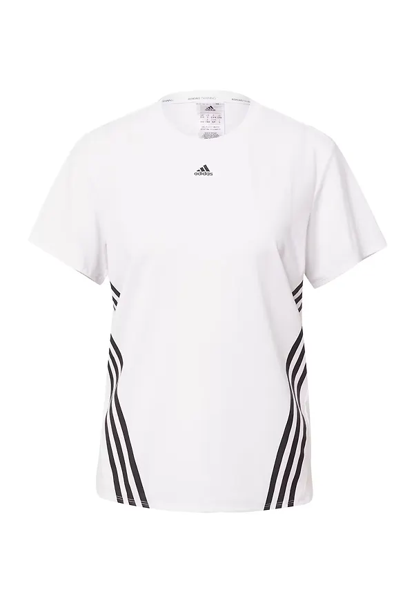 ADIDAS PERFORMANCE Funktionstopp svart / vit