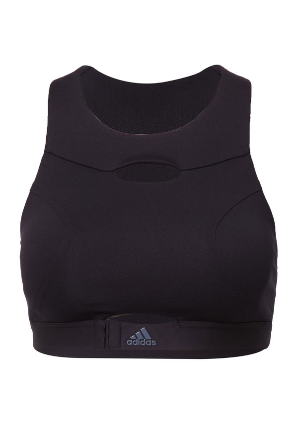 ADIDAS PERFORMANCE Sportbehå mörkgrå / svart