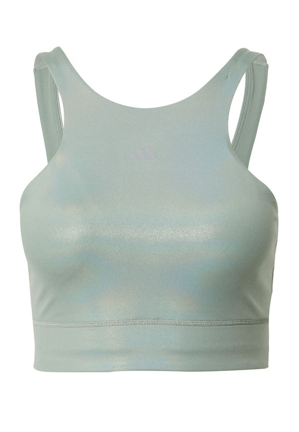 ADIDAS PERFORMANCE Sportbikinitopp opal / ljusgrå / pastellgrön