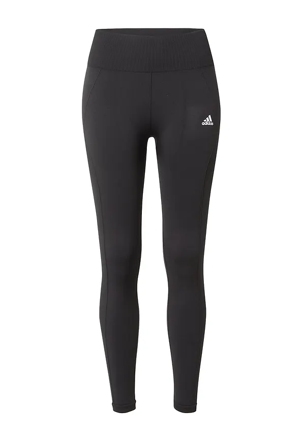 ADIDAS PERFORMANCE Sportbyxa svart / vit