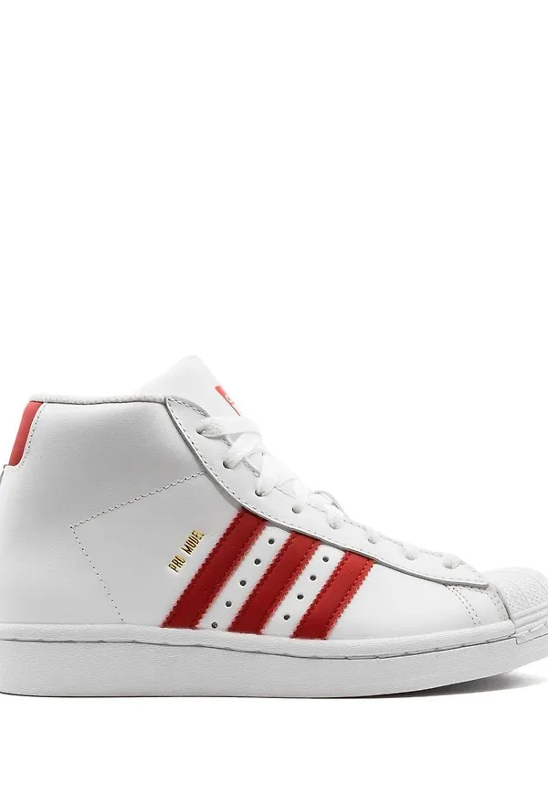 adidas Pro Model höga sneakers - Vit
