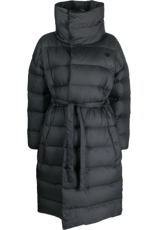 adidas puffkappa med knytning - Svart