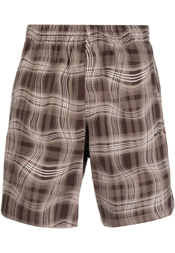 adidas rutiga bermudashorts - Brun