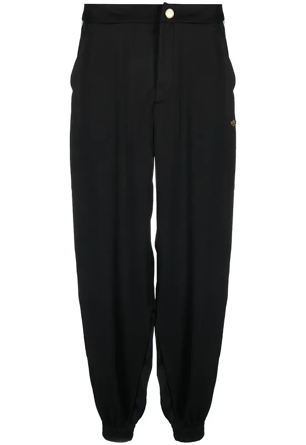 adidas satin track pants - Svart