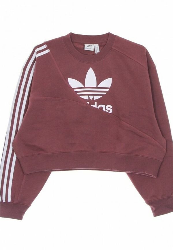 Adidas short crewneck sweatshirt Brun, Dam
