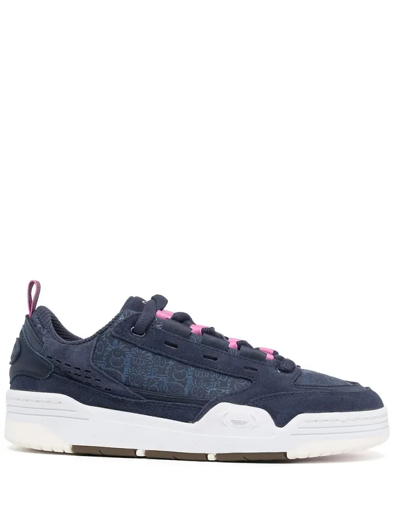 adidas sneakers med grafiskt tryck - Blå