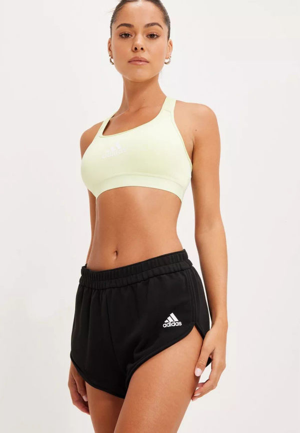 Adidas Sport Performance - Träningsshorts - Black/White - W Hyglm Sho - Träningskläder