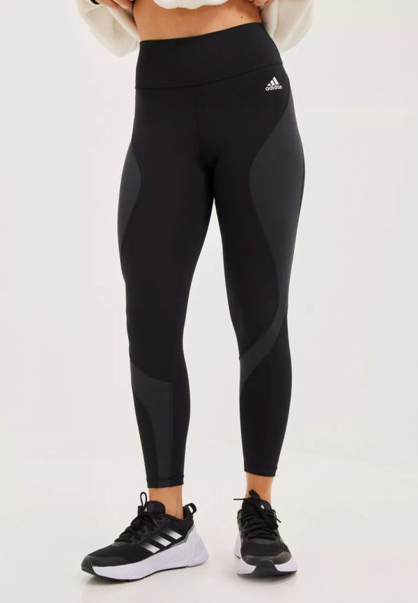 Adidas Sport Performance - Träningstights - Black - Te Hit 78 Tig - Träningskläder - Training Tights