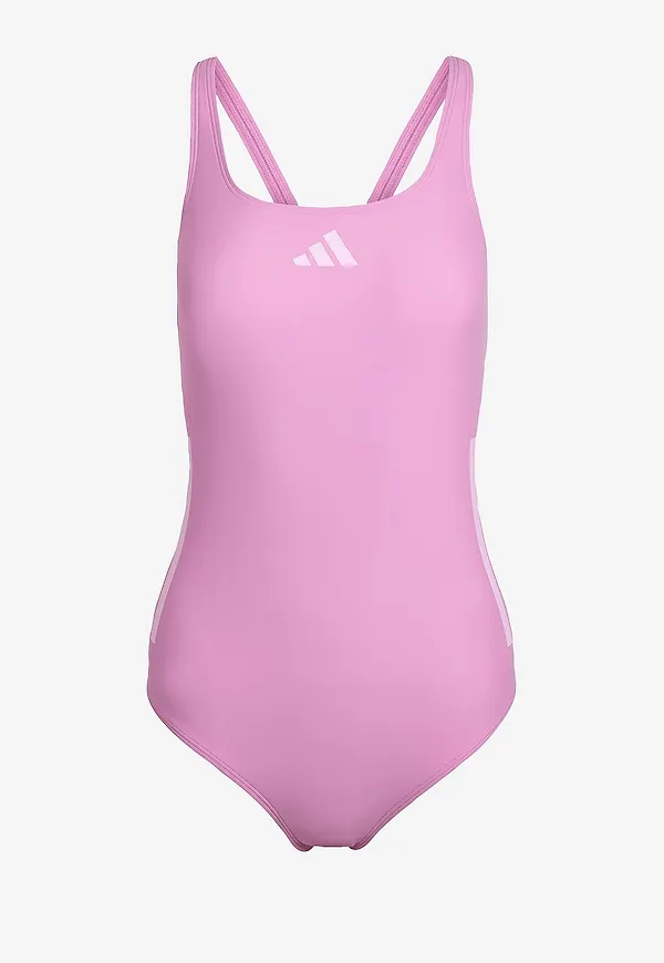 adidas Sport Performance - Baddräkt 3S Bld Swimsuit - Lila