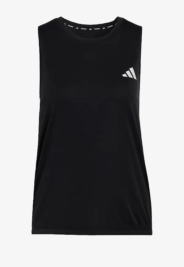 adidas Sport Performance - Löpartopp Run Ess Tank W - Svart
