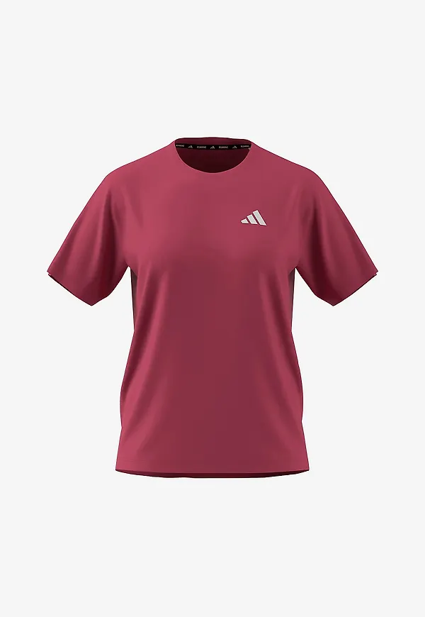 adidas Sport Performance - Löpartopp Run Ess Tee W - Rosa