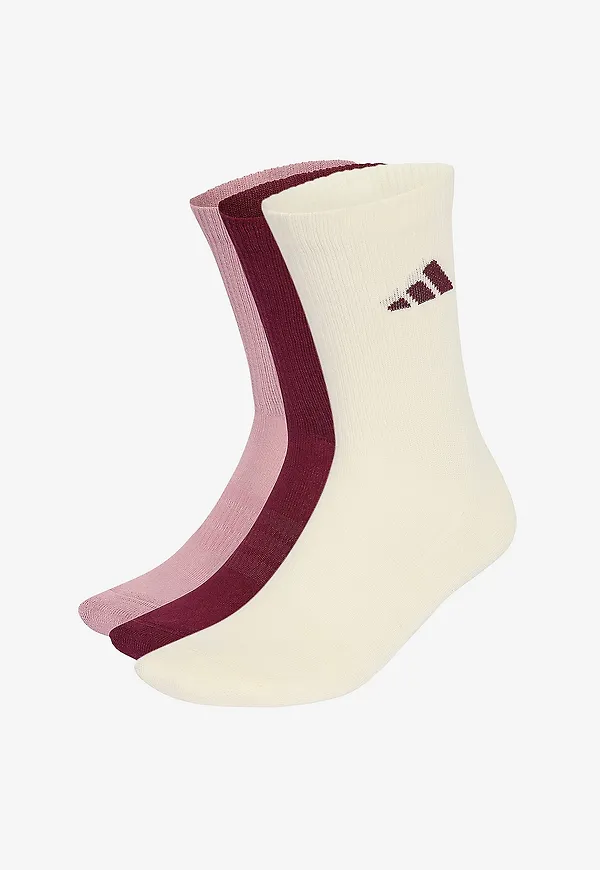 adidas Sport Performance - Sportstrumpor C Ess Crw 3P 3-pack - Röd