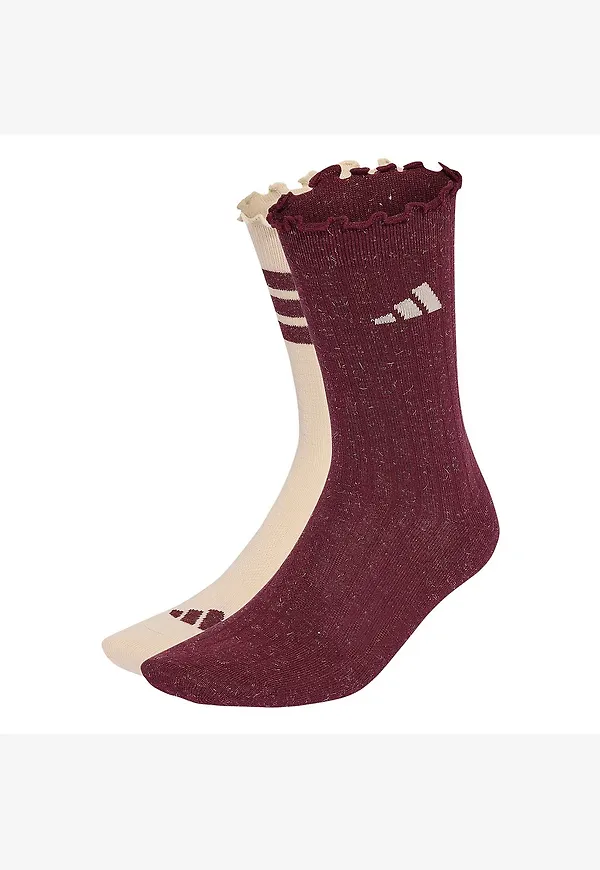 adidas Sport Performance - Strumpor Glow Sock 2-pack - Beige