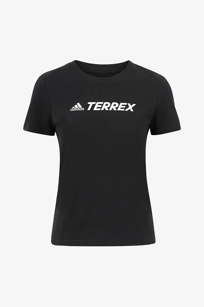 adidas Sport Performance - Topp W Logo Tee - Svart