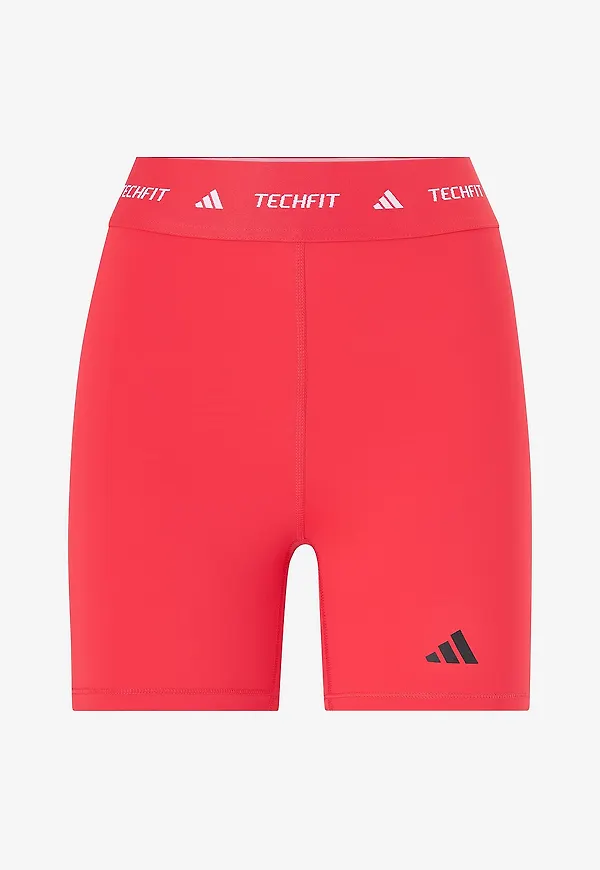 adidas Sport Performance - Träningstights Techfit Training Short Tights - Röd