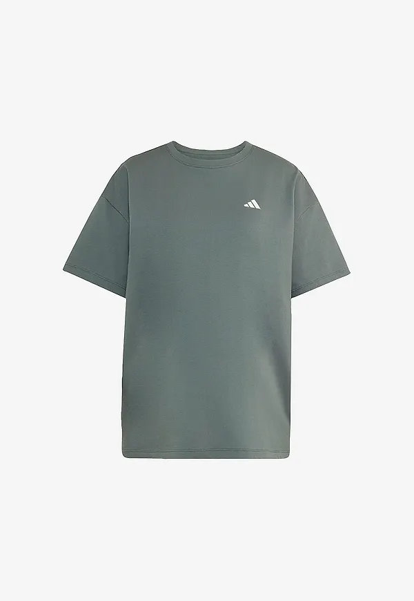 adidas Sport Performance - Träningstopp Pwr Ess Tee - Grön