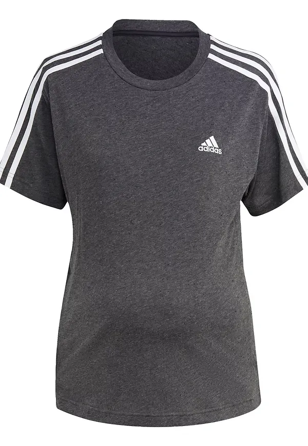 ADIDAS SPORTSWEAR Funktionstopp svartmelerad / vit