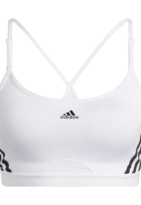 ADIDAS SPORTSWEAR Sportbehå svart / vit