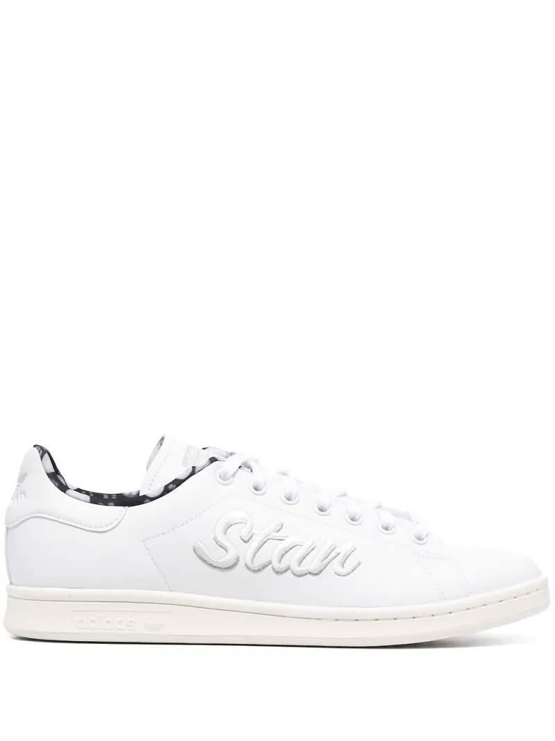 adidas Stan Smith sneakers med brodyr - Vit