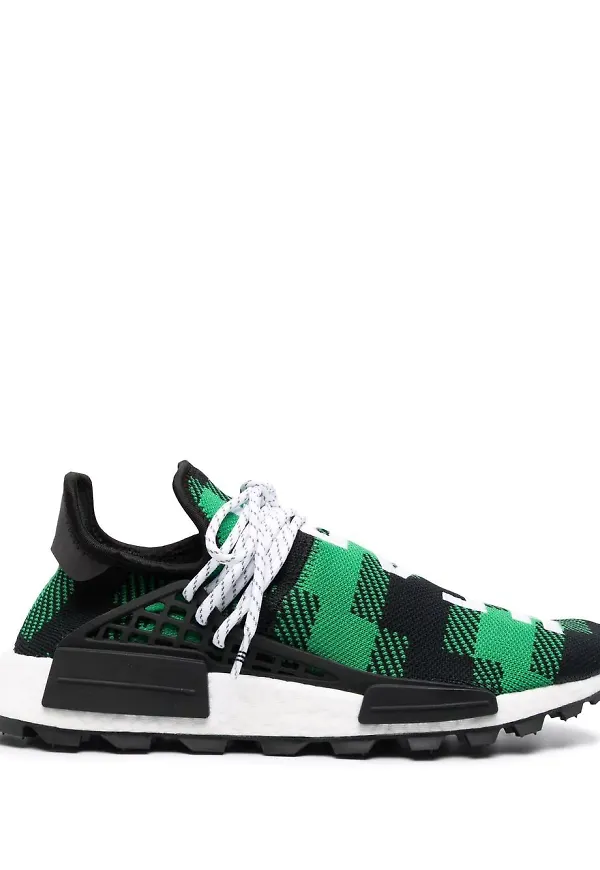adidas stickade låga träningsskor - Grön