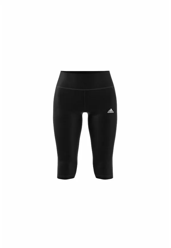 Adidas Stretch cyclist with printed logo Svart, Dam