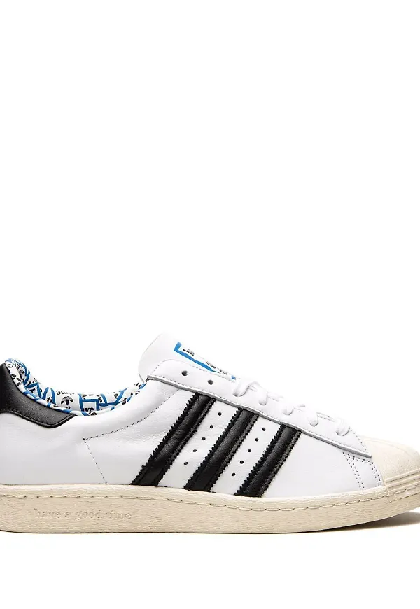 adidas Superstar 80s låga sneakers - Vit