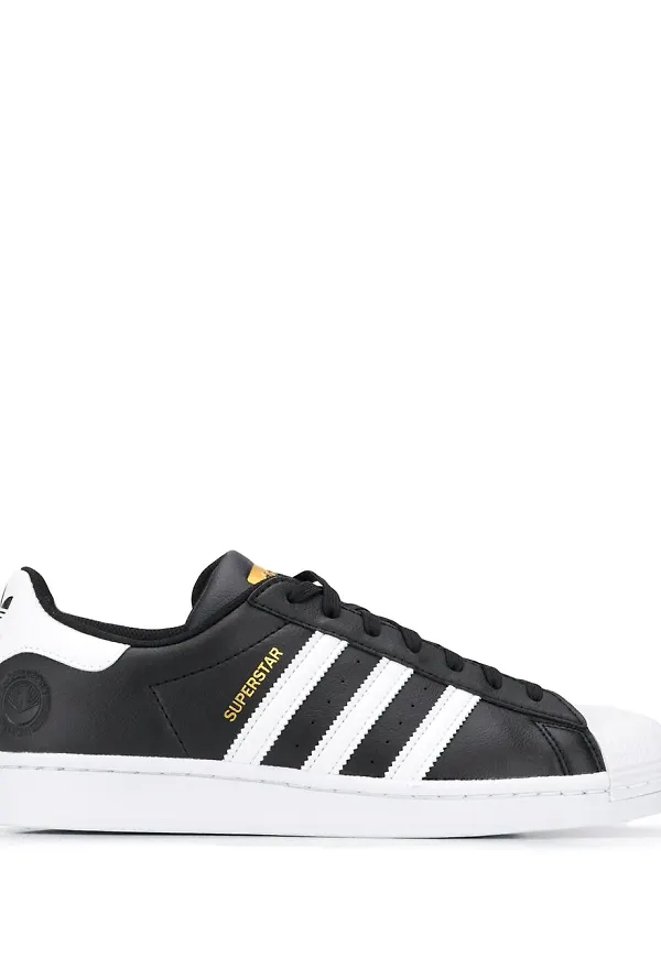 adidas Superstar låga sneakers - Svart