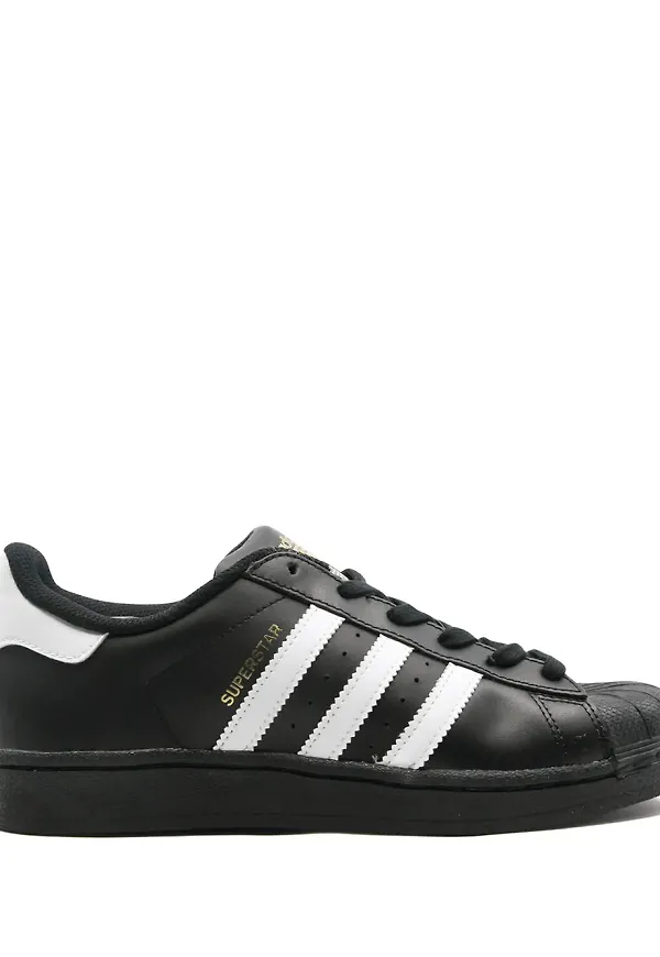 adidas Superstar låga sneakers - Svart