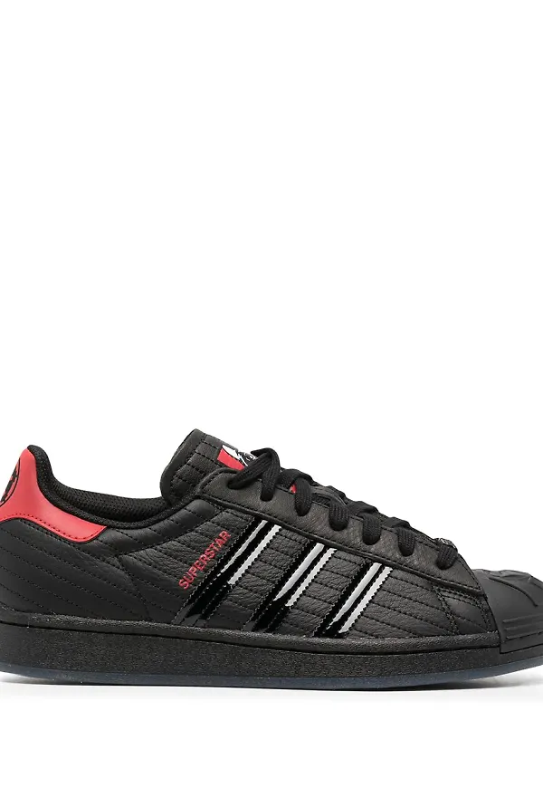 adidas Superstar låga träningsskor - Svart
