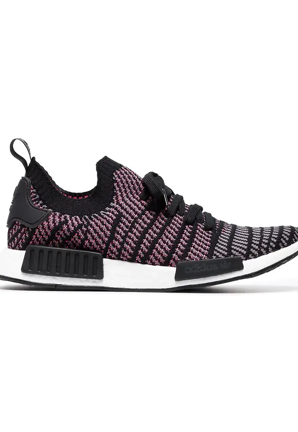 adidas Svarta NMD R1 STLT Primeknit sneakers