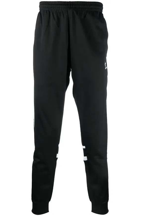 adidas sweatpants med tre ränder - Svart