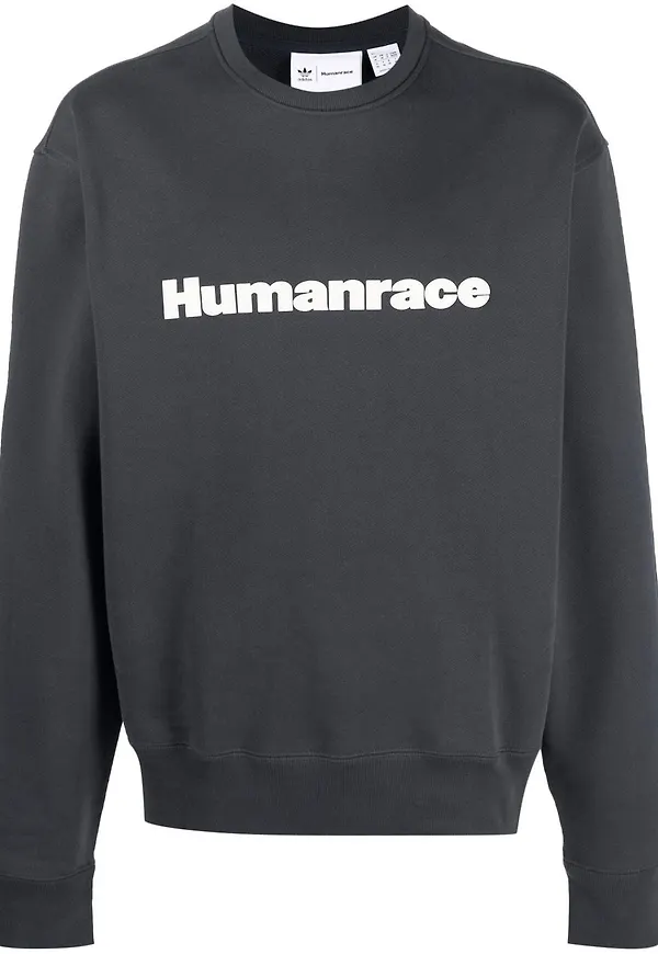 adidas sweatshirt med slogan - Grå