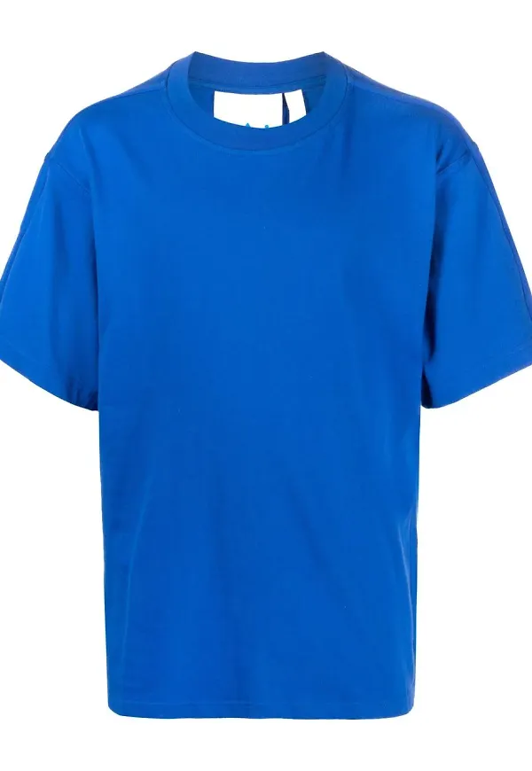 adidas t-shirt med rundad hals - Blå