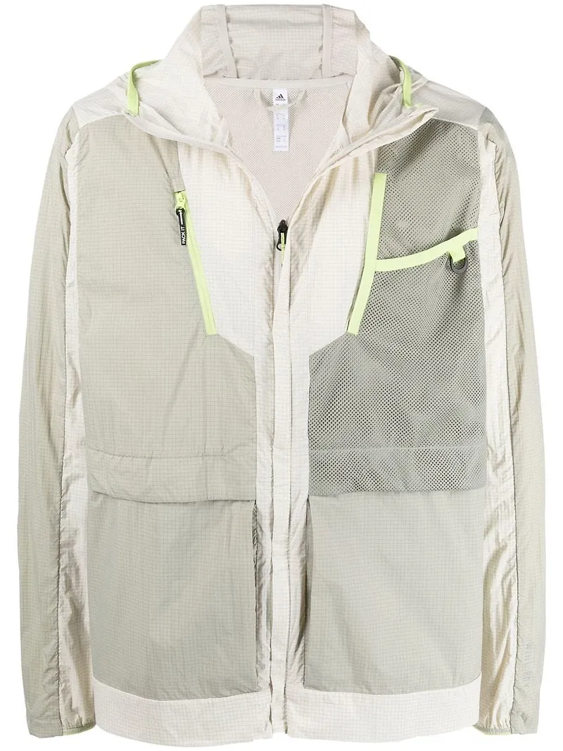 adidas Terrex lättviktsjacka med dragkedja - Neutral