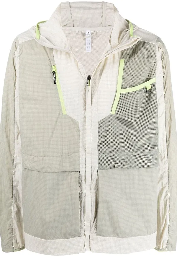 adidas Terrex lättviktsjacka med dragkedja - Neutral