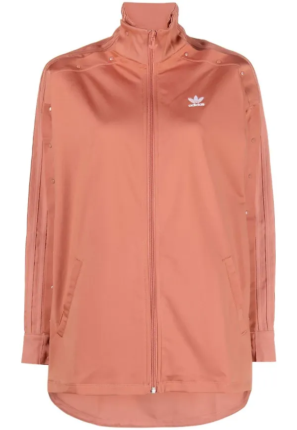 adidas topp med dragkedja - Orange