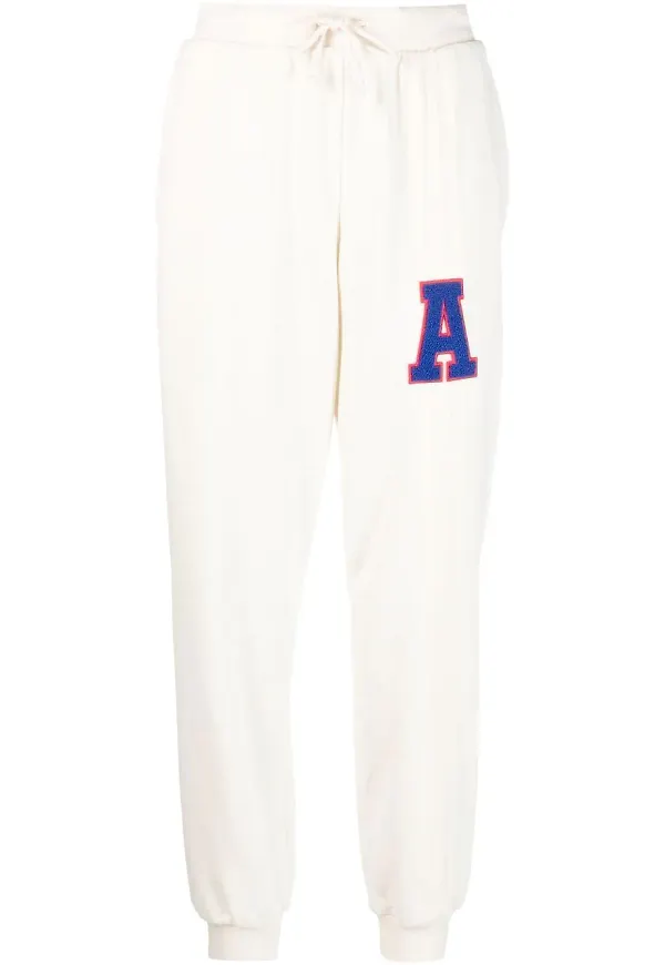 adidas trackpants med applikation - Neutral