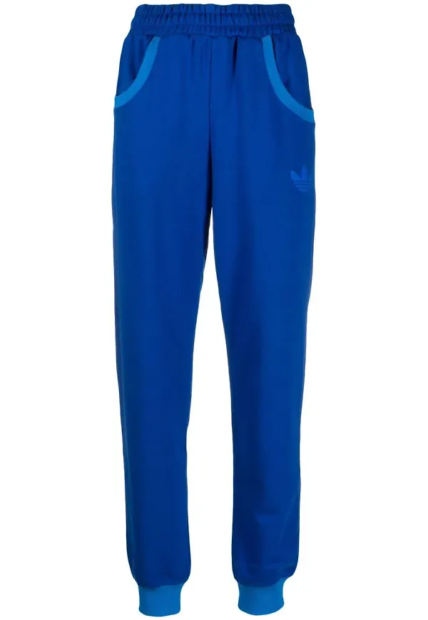 adidas trackpants med tryck - Blå