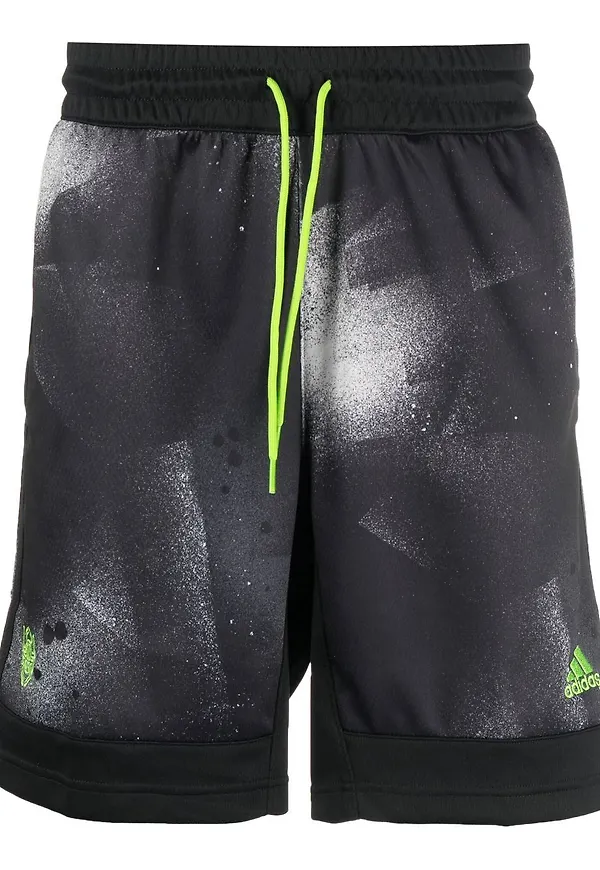 adidas träningsshorts med logotyp - Svart
