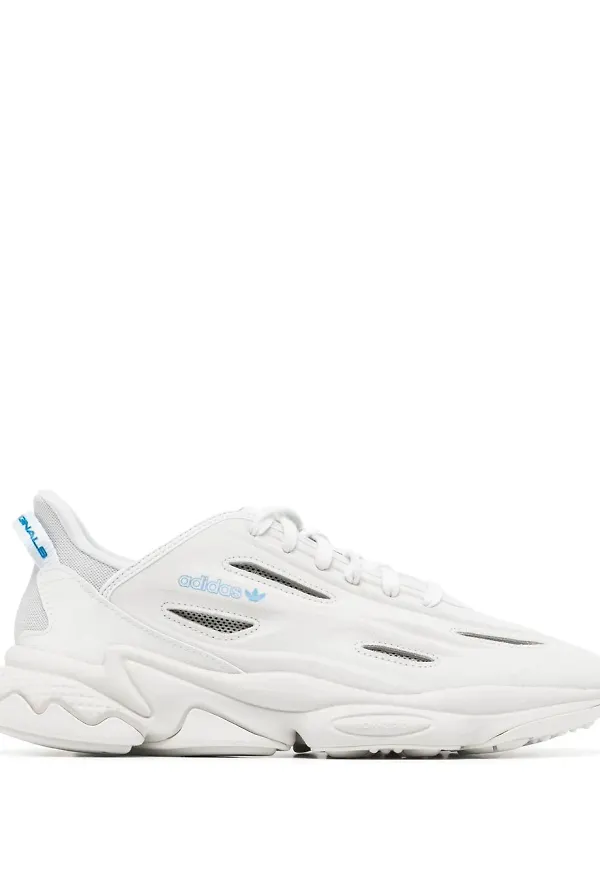 adidas träningsskor i mocka - Vit