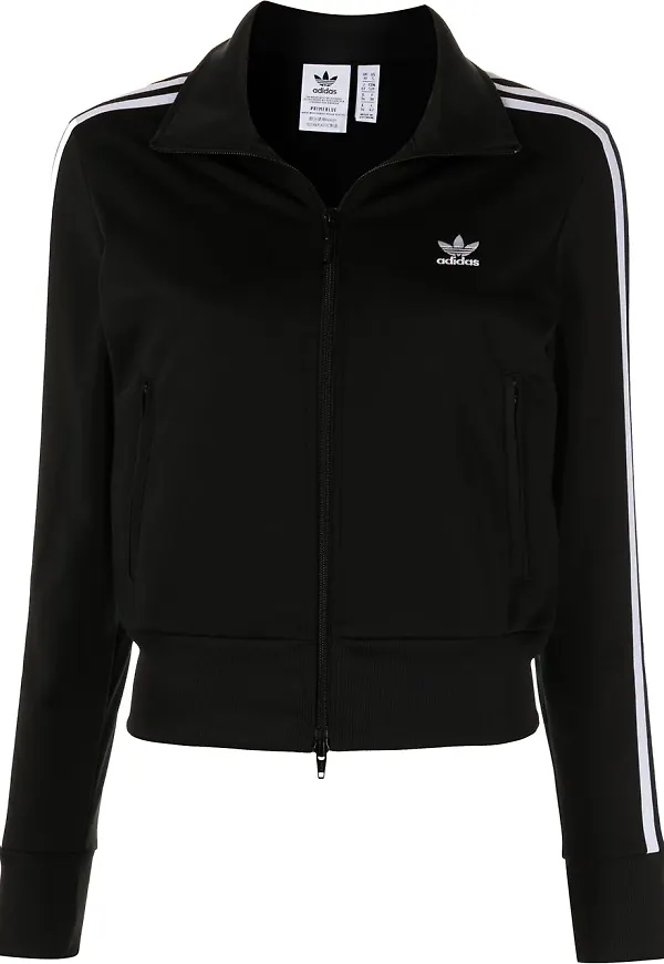 adidas träningstopp med tre ränder - Svart