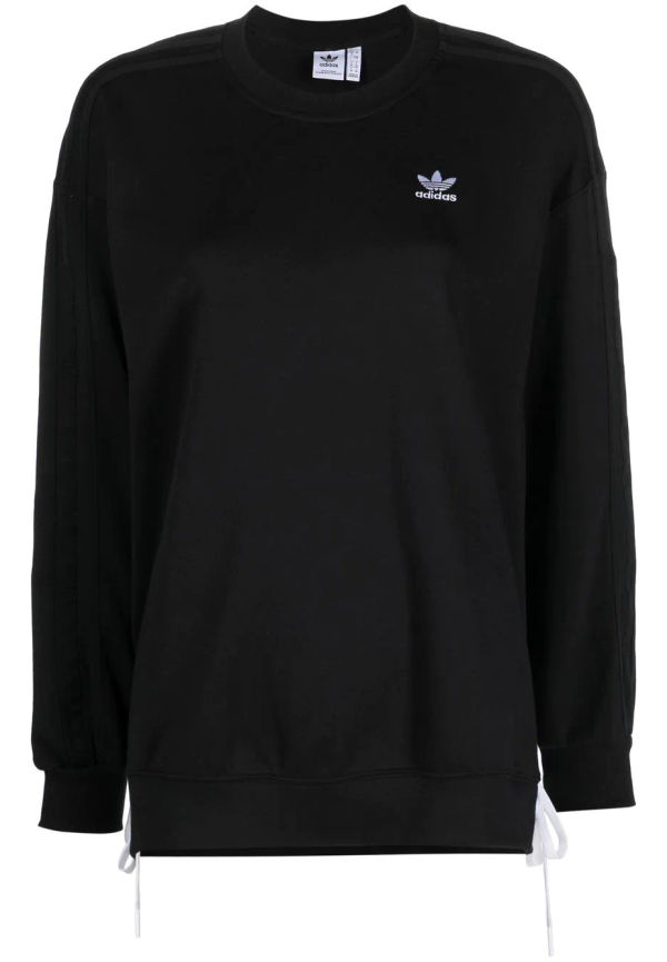 adidas tröja med broderad logotyp - Svart