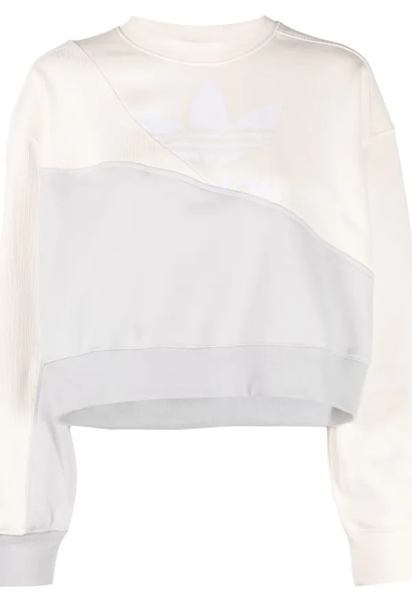 adidas tröja med panel - Neutral