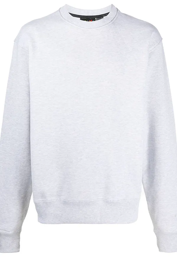 adidas tröja med rundad hals - Grå