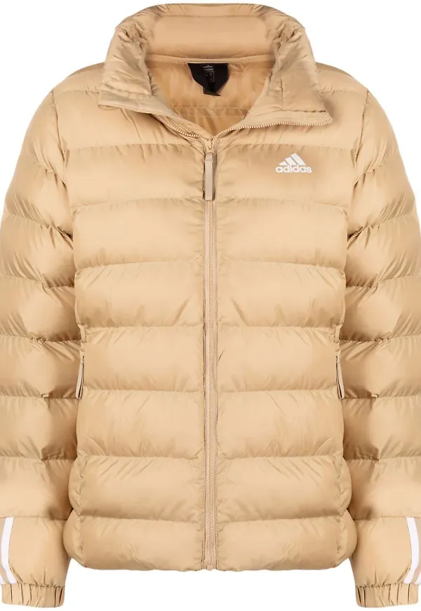 adidas vadderad jacka med logotyp - Neutral