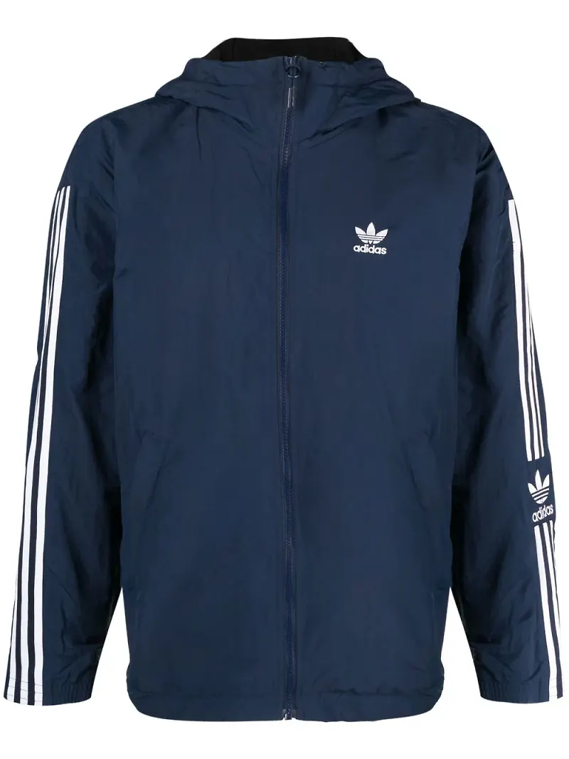 adidas vändbar fleecejacka - Blå