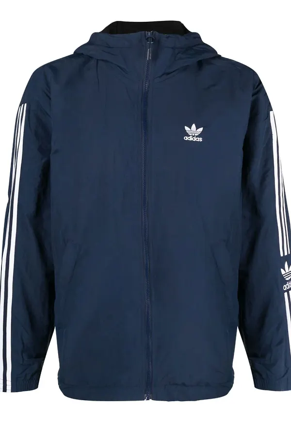 adidas vändbar fleecejacka - Blå