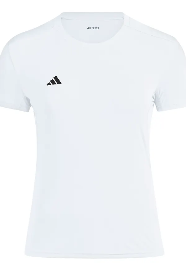 Adidas Women's Adizero E Tee White