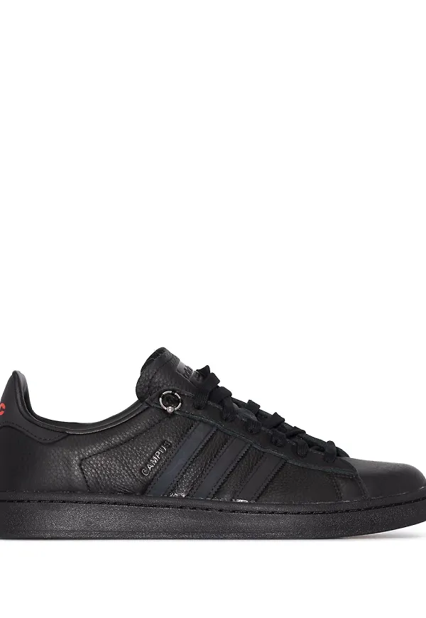 adidas X 032c Campus lädersneakers - Svart