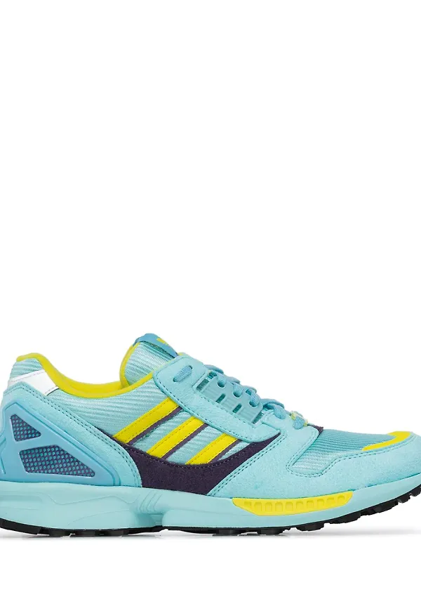 adidas ZX 8000 tvåfärgade sneakers - Blå